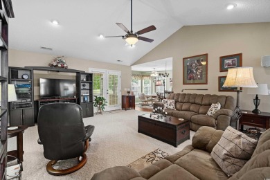 This exceptional three-bedroom, two-bath home is situated on a on Palmetto Greens Golf and Country Club in South Carolina - for sale on GolfHomes.com, golf home, golf lot