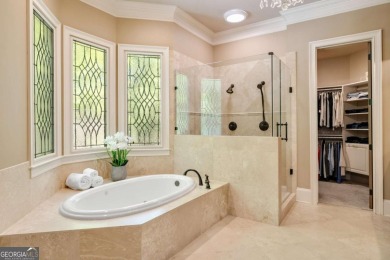 Tucked into a quiet cul-de-sac street within one of Suwanee's on Laurel Springs Golf Club in Georgia - for sale on GolfHomes.com, golf home, golf lot