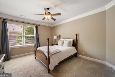 Tucked into a quiet cul-de-sac street within one of Suwanee's on Laurel Springs Golf Club in Georgia - for sale on GolfHomes.com, golf home, golf lot