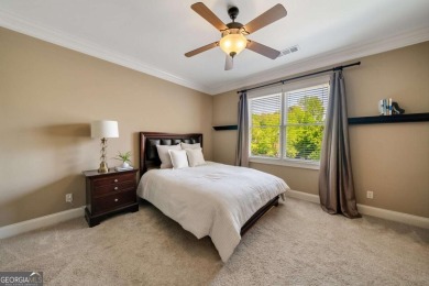 Tucked into a quiet cul-de-sac street within one of Suwanee's on Laurel Springs Golf Club in Georgia - for sale on GolfHomes.com, golf home, golf lot