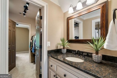 Tucked into a quiet cul-de-sac street within one of Suwanee's on Laurel Springs Golf Club in Georgia - for sale on GolfHomes.com, golf home, golf lot