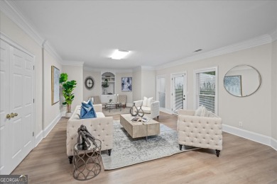 Tucked into a quiet cul-de-sac street within one of Suwanee's on Laurel Springs Golf Club in Georgia - for sale on GolfHomes.com, golf home, golf lot