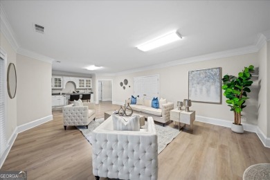 Tucked into a quiet cul-de-sac street within one of Suwanee's on Laurel Springs Golf Club in Georgia - for sale on GolfHomes.com, golf home, golf lot