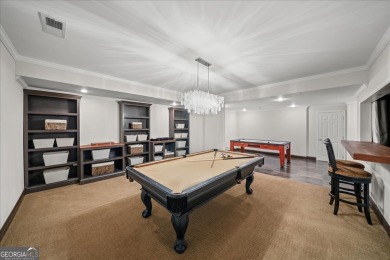 Tucked into a quiet cul-de-sac street within one of Suwanee's on Laurel Springs Golf Club in Georgia - for sale on GolfHomes.com, golf home, golf lot