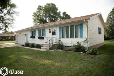 Very Sharp 2 bedroom, 1.5 bath ranch home with attached garage on Belmond Country Club in Iowa - for sale on GolfHomes.com, golf home, golf lot