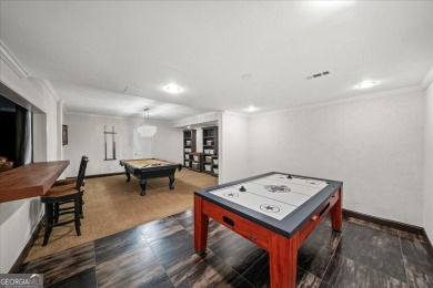 Tucked into a quiet cul-de-sac street within one of Suwanee's on Laurel Springs Golf Club in Georgia - for sale on GolfHomes.com, golf home, golf lot