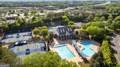 Tucked into a quiet cul-de-sac street within one of Suwanee's on Laurel Springs Golf Club in Georgia - for sale on GolfHomes.com, golf home, golf lot