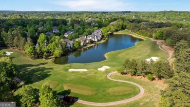 Tucked into a quiet cul-de-sac street within one of Suwanee's on Laurel Springs Golf Club in Georgia - for sale on GolfHomes.com, golf home, golf lot