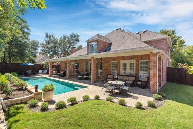 Sanders built beauty in Cypress Crossing, the heart of on Stonebridge Ranch Country Club in Texas - for sale on GolfHomes.com, golf home, golf lot