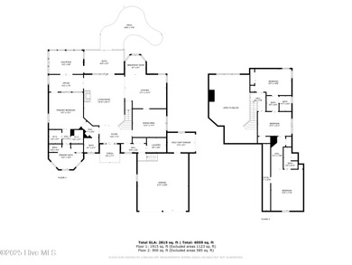 Stunning brick home with 2,815 square feet, 4 bedrooms, 3.5 on River Landing Golf Course in North Carolina - for sale on GolfHomes.com, golf home, golf lot