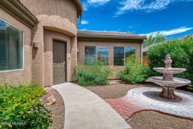 Overlooking the majestic Santa Rita Mountains in the gated Canoa on Canoa Ranch Golf Club in Arizona - for sale on GolfHomes.com, golf home, golf lot