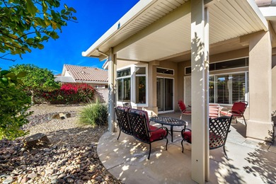 This updated Christofle model is clean and ready to move into on Mountain Vista Golf Course At Sun City Palm Desert in California - for sale on GolfHomes.com, golf home, golf lot