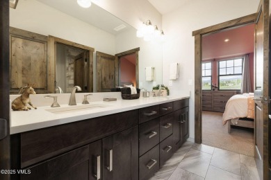 Built in 2019, with unobstructed Sawatch Mountain Range views on Eagle Ranch in Colorado - for sale on GolfHomes.com, golf home, golf lot