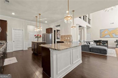 Welcome to 404 Prague Way, an exquisite residence nestled in the on Crystal Lake Golf and Country Club in Georgia - for sale on GolfHomes.com, golf home, golf lot