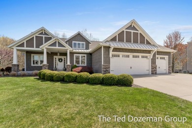 Quality, character and attention to detail best describe this on Ravines Golf Club in Michigan - for sale on GolfHomes.com, golf home, golf lot
