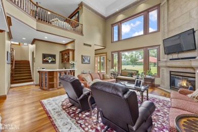 Truly an extraordinary custom residence, perfectly positioned on on St Clair River Country Club in Michigan - for sale on GolfHomes.com, golf home, golf lot