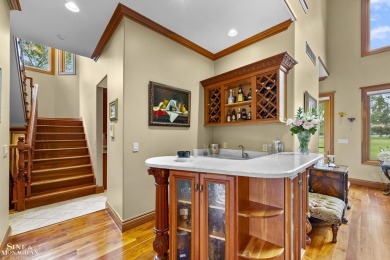 Truly an extraordinary custom residence, perfectly positioned on on St Clair River Country Club in Michigan - for sale on GolfHomes.com, golf home, golf lot
