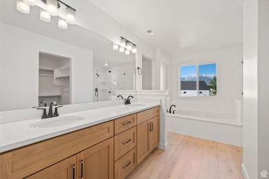 Exquisite 4 bedroom Willow floor plan with a walk-out basement on The Ranches Golf Club in Utah - for sale on GolfHomes.com, golf home, golf lot