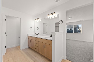 Exquisite 4 bedroom Willow floor plan with a walk-out basement on The Ranches Golf Club in Utah - for sale on GolfHomes.com, golf home, golf lot