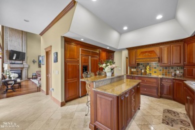 Truly an extraordinary custom residence, perfectly positioned on on St Clair River Country Club in Michigan - for sale on GolfHomes.com, golf home, golf lot