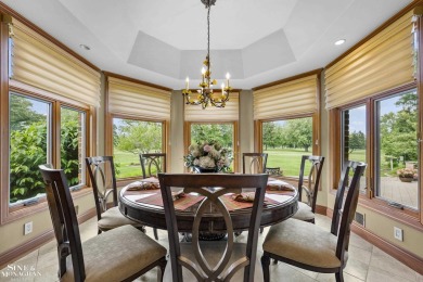 Truly an extraordinary custom residence, perfectly positioned on on St Clair River Country Club in Michigan - for sale on GolfHomes.com, golf home, golf lot