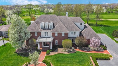 Stunning, classic 3 story home in gated golf course community of on Briar Ridge Country Club in Indiana - for sale on GolfHomes.com, golf home, golf lot