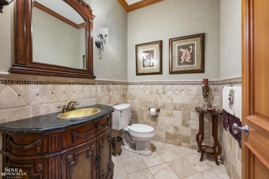 Truly an extraordinary custom residence, perfectly positioned on on St Clair River Country Club in Michigan - for sale on GolfHomes.com, golf home, golf lot