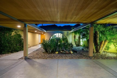 Step into a piece of paradise with this stunning mid-century on Eldorado Country Club in California - for sale on GolfHomes.com, golf home, golf lot