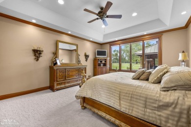 Truly an extraordinary custom residence, perfectly positioned on on St Clair River Country Club in Michigan - for sale on GolfHomes.com, golf home, golf lot