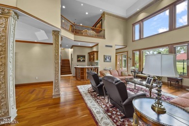 Truly an extraordinary custom residence, perfectly positioned on on St Clair River Country Club in Michigan - for sale on GolfHomes.com, golf home, golf lot