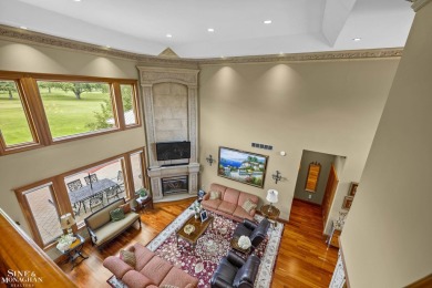 Truly an extraordinary custom residence, perfectly positioned on on St Clair River Country Club in Michigan - for sale on GolfHomes.com, golf home, golf lot