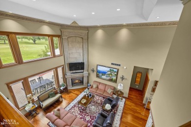 Truly an extraordinary custom residence, perfectly positioned on on St Clair River Country Club in Michigan - for sale on GolfHomes.com, golf home, golf lot