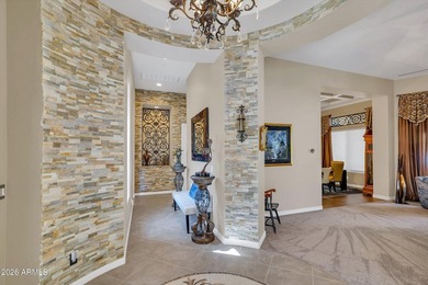 Luxurious 4BR estate on a massive 18,824 SF cul-de-sac lot in on Anthem Golf and Country Club  in Arizona - for sale on GolfHomes.com, golf home, golf lot