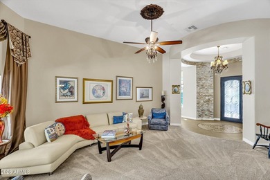 Luxurious 4BR estate on a massive 18,824 SF cul-de-sac lot in on Anthem Golf and Country Club  in Arizona - for sale on GolfHomes.com, golf home, golf lot