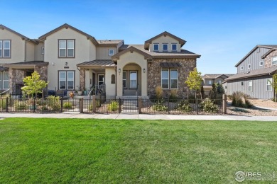 This beautifully crafted, Italian-inspired end unit luxury on Highland Meadows Golf Course in Colorado - for sale on GolfHomes.com, golf home, golf lot