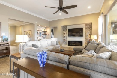 You will instantly fall in love with this stunning and highly on Saddlebrooke Ranch Golf Club in Arizona - for sale on GolfHomes.com, golf home, golf lot