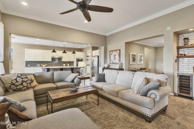 You will instantly fall in love with this stunning and highly on Saddlebrooke Ranch Golf Club in Arizona - for sale on GolfHomes.com, golf home, golf lot