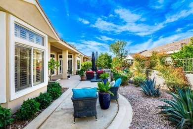 Enter through leaded glass double doors into an open concept on Mountain Vista Golf Course At Sun City Palm Desert in California - for sale on GolfHomes.com, golf home, golf lot