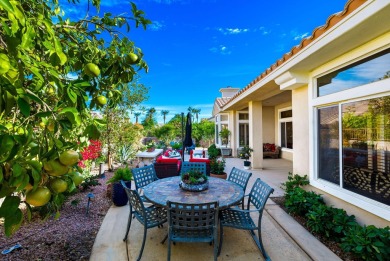 Enter through leaded glass double doors into an open concept on Mountain Vista Golf Course At Sun City Palm Desert in California - for sale on GolfHomes.com, golf home, golf lot