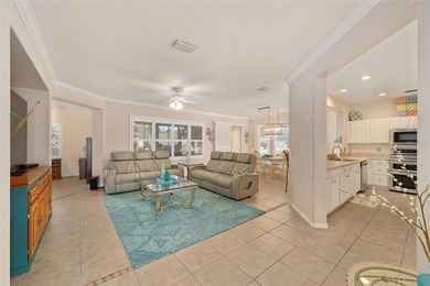 This bright and spacious Captiva model is now available in on Eagle Ridge At Spruce Creek Country Club in Florida - for sale on GolfHomes.com, golf home, golf lot