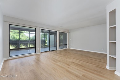 Welcome to this updated 2-bedroom, 2-bathroom ground floor condo on Belvedere Country Club in North Carolina - for sale on GolfHomes.com, golf home, golf lot