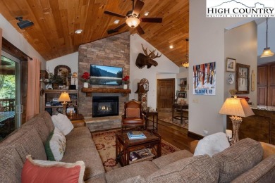 This stunning 5 bedroom, 4 bath home offers both space and style on Beech Mountain Club in North Carolina - for sale on GolfHomes.com, golf home, golf lot