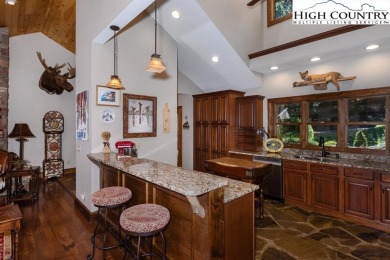 This stunning 5 bedroom, 4 bath home offers both space and style on Beech Mountain Club in North Carolina - for sale on GolfHomes.com, golf home, golf lot