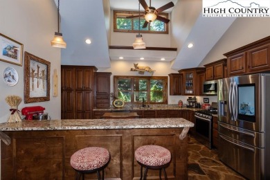 This stunning 5 bedroom, 4 bath home offers both space and style on Beech Mountain Club in North Carolina - for sale on GolfHomes.com, golf home, golf lot