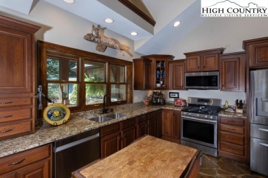 This stunning 5 bedroom, 4 bath home offers both space and style on Beech Mountain Club in North Carolina - for sale on GolfHomes.com, golf home, golf lot