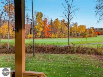 Vista Del Verde #4 is a peaceful corner condo that overlooks the on Schuss Mountain Golf Club in Michigan - for sale on GolfHomes.com, golf home, golf lot