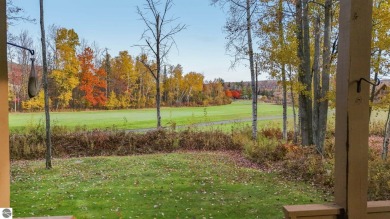 Vista Del Verde #4 is a peaceful corner condo that overlooks the on Schuss Mountain Golf Club in Michigan - for sale on GolfHomes.com, golf home, golf lot