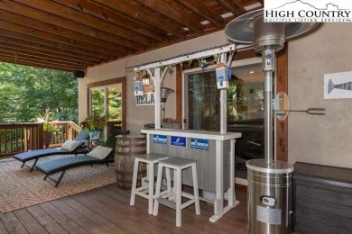 This stunning 5 bedroom, 4 bath home offers both space and style on Beech Mountain Club in North Carolina - for sale on GolfHomes.com, golf home, golf lot