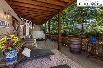 This stunning 5 bedroom, 4 bath home offers both space and style on Beech Mountain Club in North Carolina - for sale on GolfHomes.com, golf home, golf lot