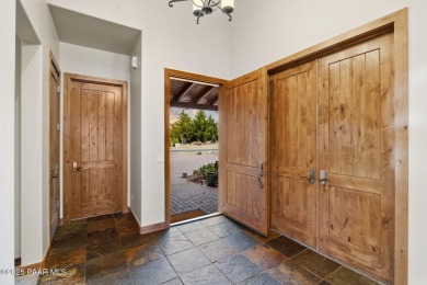 Charming B Plan Ranch Cottage with high wood-beamed ceilings, a on Talking Rock Golf Club in Arizona - for sale on GolfHomes.com, golf home, golf lot